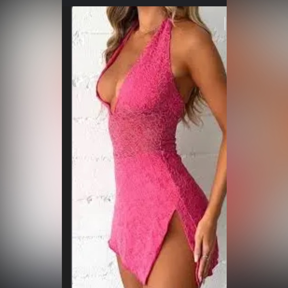 MINI PINK DRESS